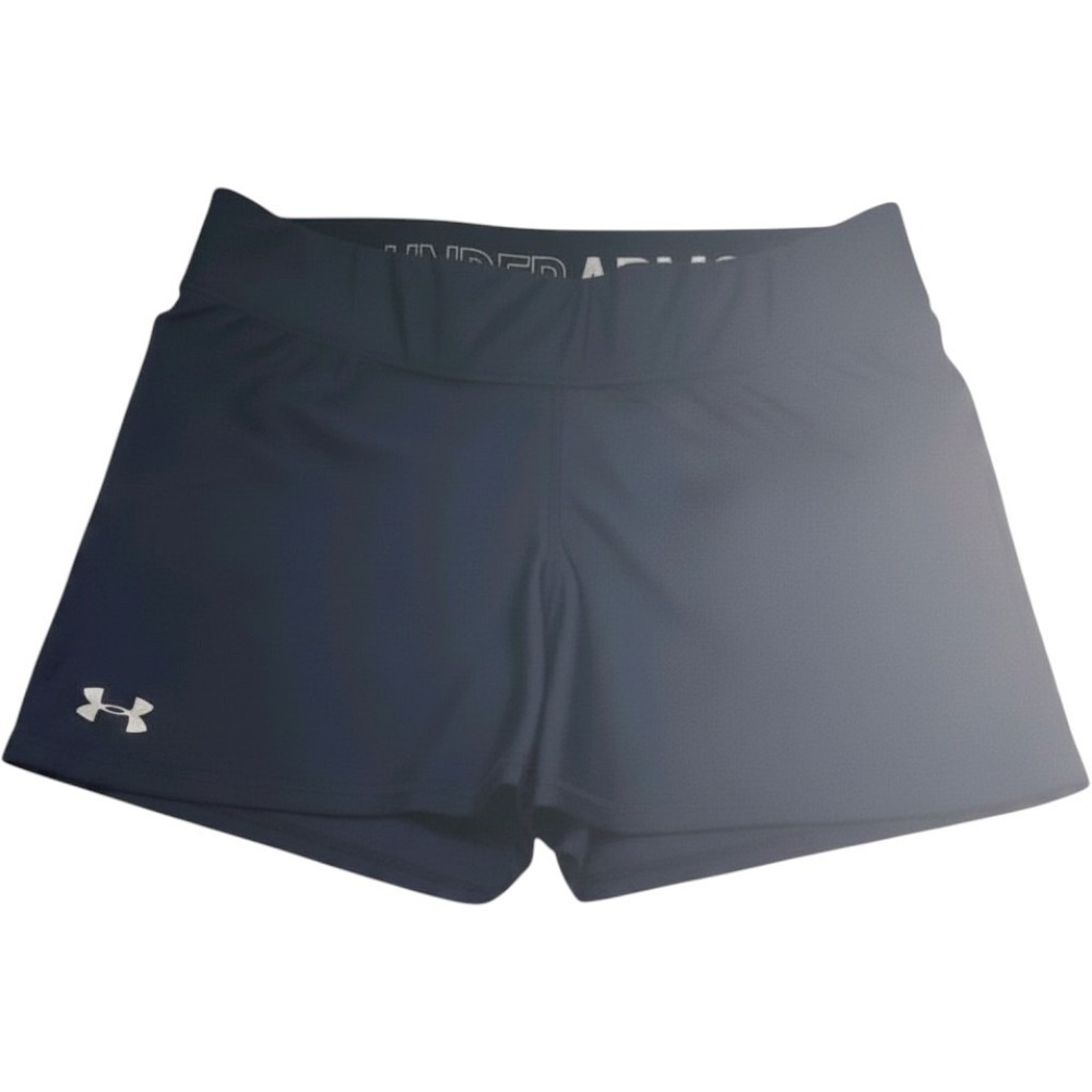 Under Armour‎ Womens HeatGear Compression Shorts Navy Blue XXL 2XL Volleyball